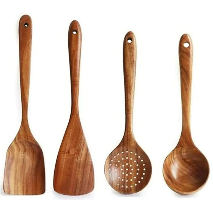Gourmet Carvings Hand-Carved Kitchenware Set